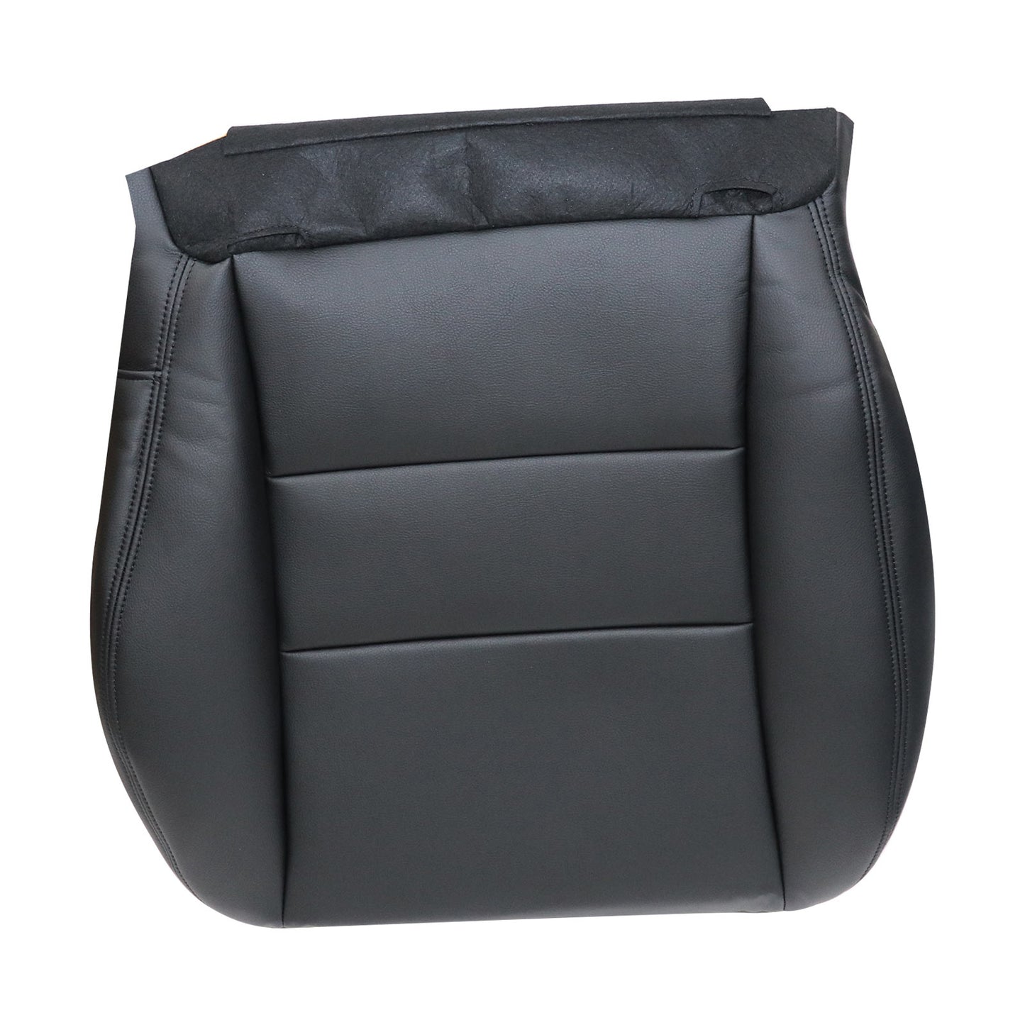 Fits For 2003-2007 Honda Accord Driver Bottom Leather Seat Cover Black US STOCK