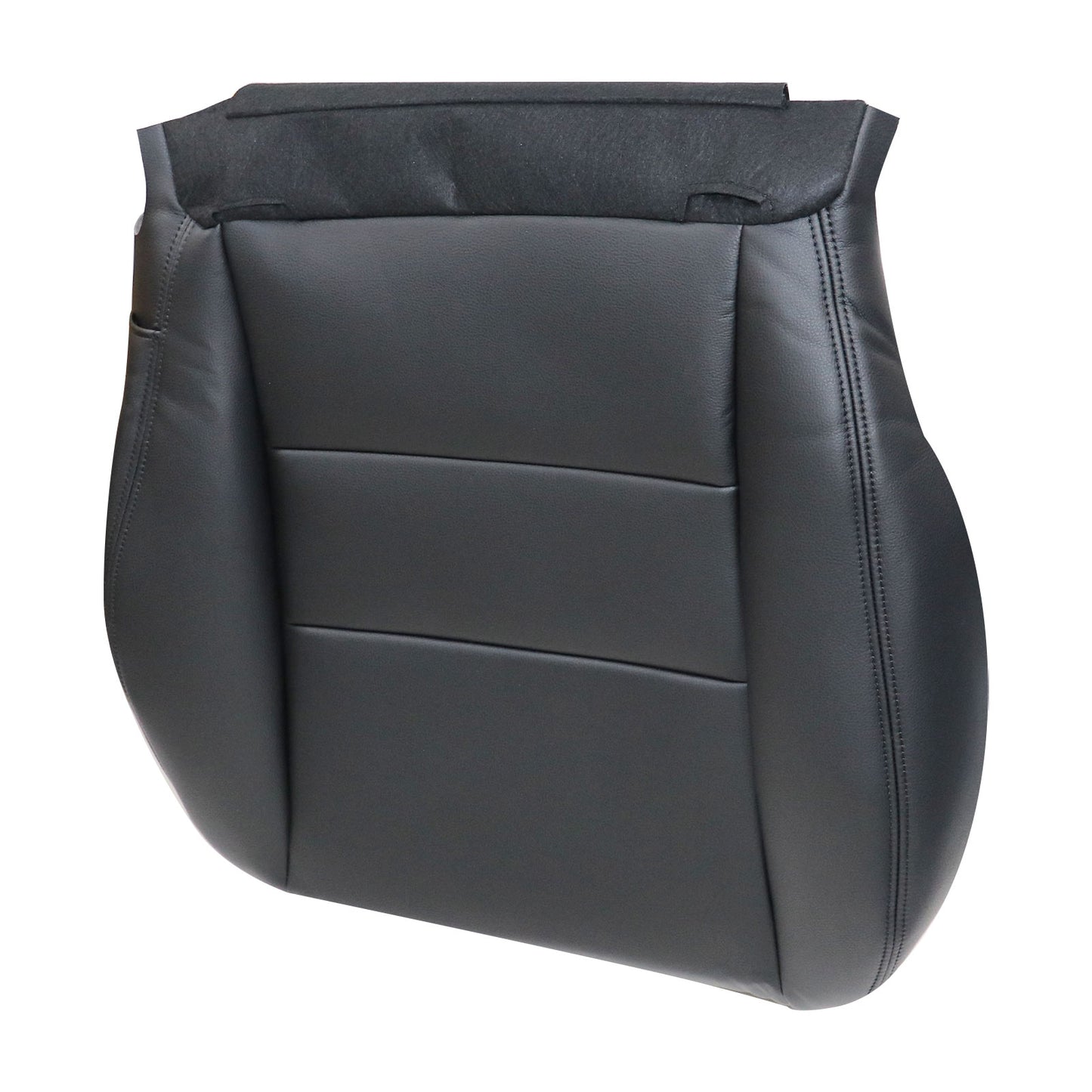 Fits For 2003-2007 Honda Accord Driver Bottom Leather Seat Cover Black US STOCK