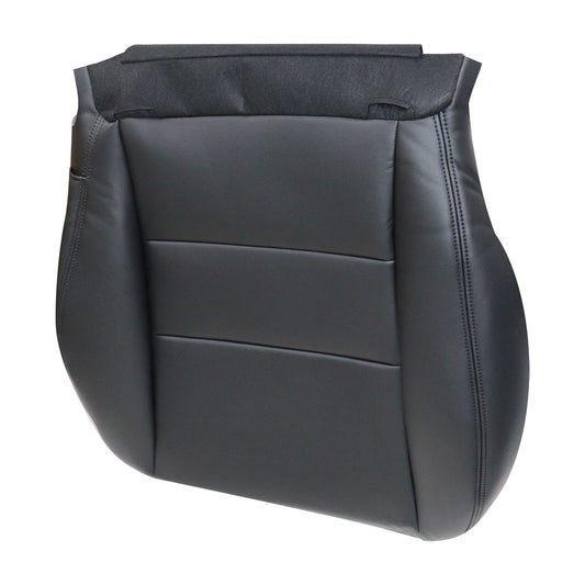 Fits For 2003-2007 Honda Accord Driver Bottom Leather Seat Cover Black US STOCK