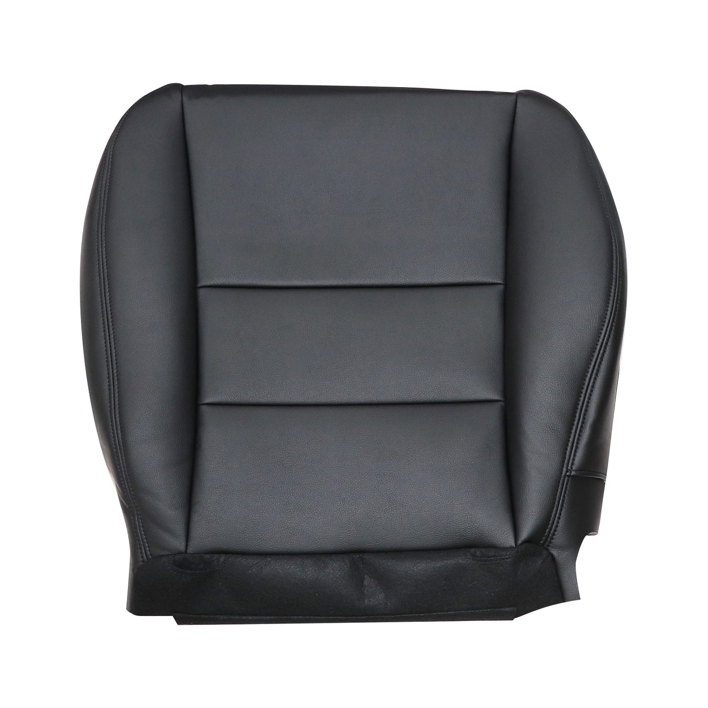 Fits For 2003-2007 Honda Accord Driver Bottom Leather Seat Cover Black US STOCK