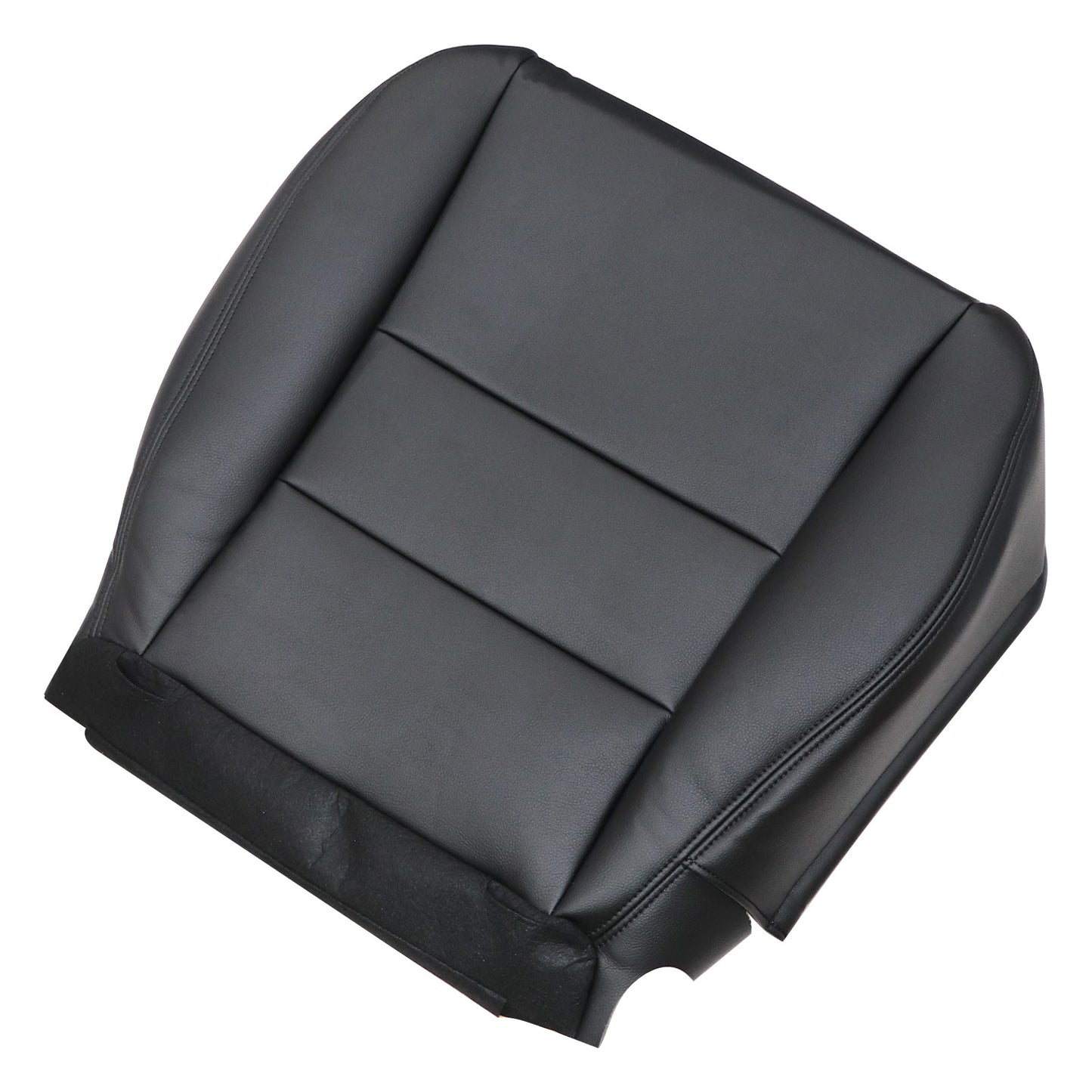 Fits For 2003-2007 Honda Accord Driver Bottom Leather Seat Cover Black US STOCK