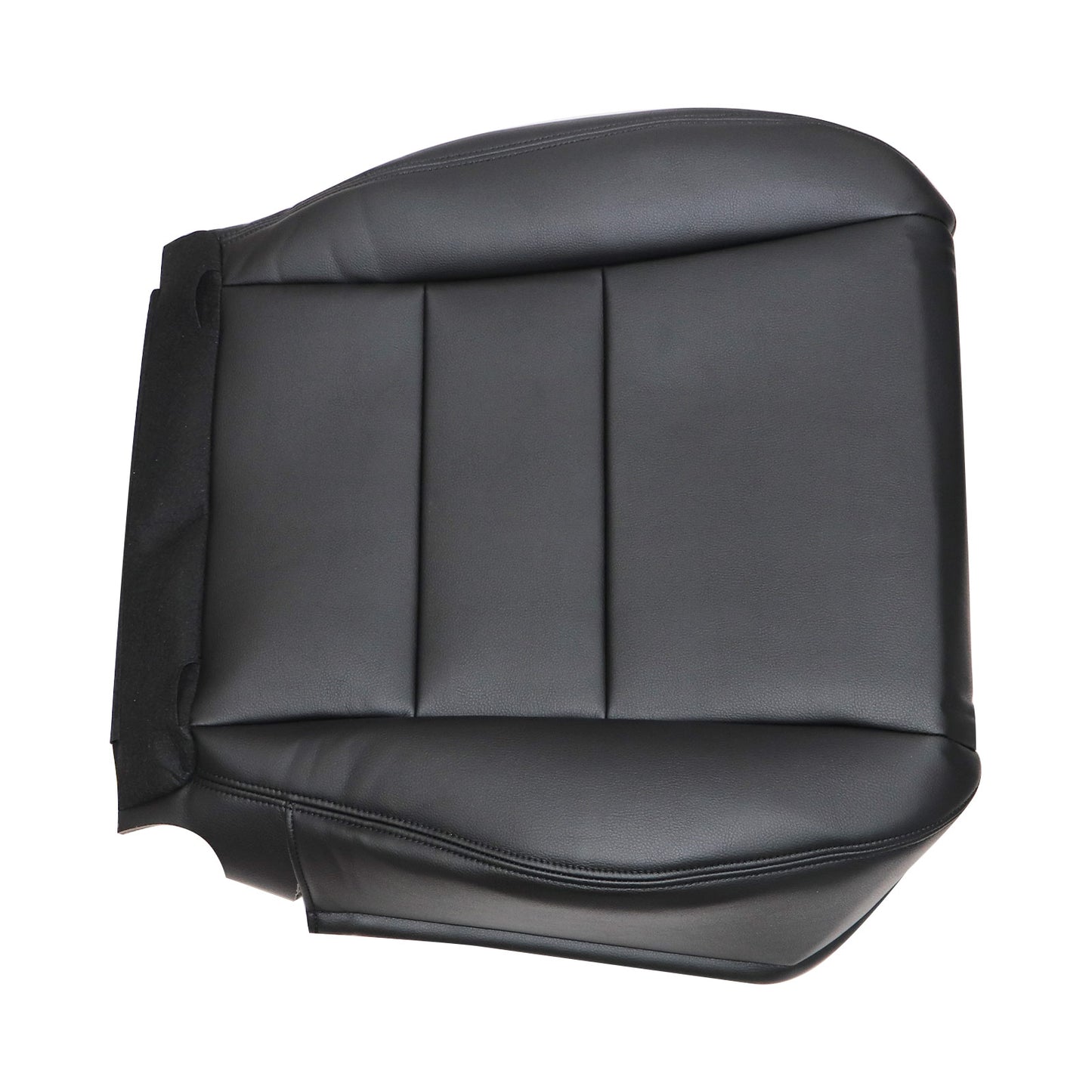 Fits For 2003-2007 Honda Accord Driver Bottom Leather Seat Cover Black US STOCK