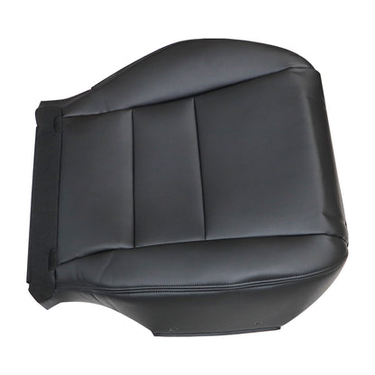 Fits For 2003 2004 2005 Honda Accord Passenger Bottom Leather Seat Cover Black