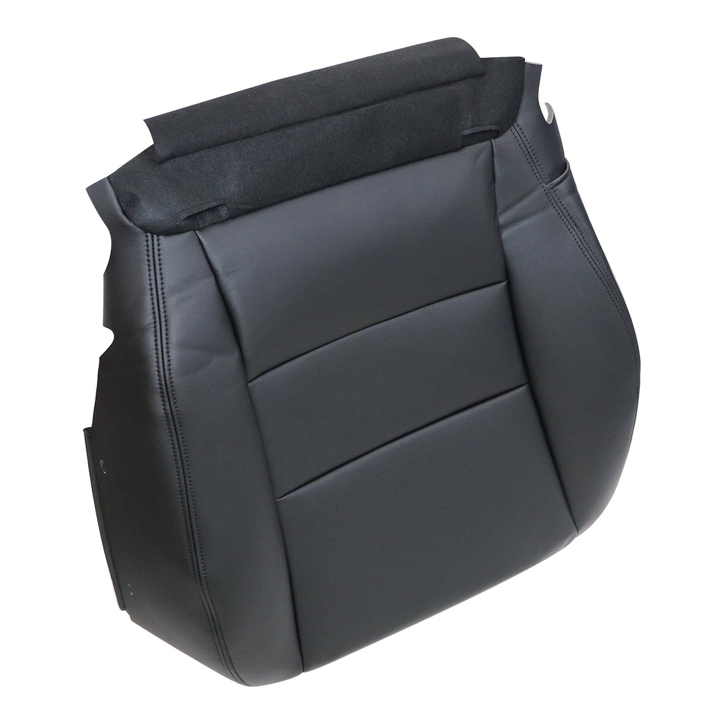 Fits For 2003 2004 2005 Honda Accord Passenger Bottom Leather Seat Cover Black