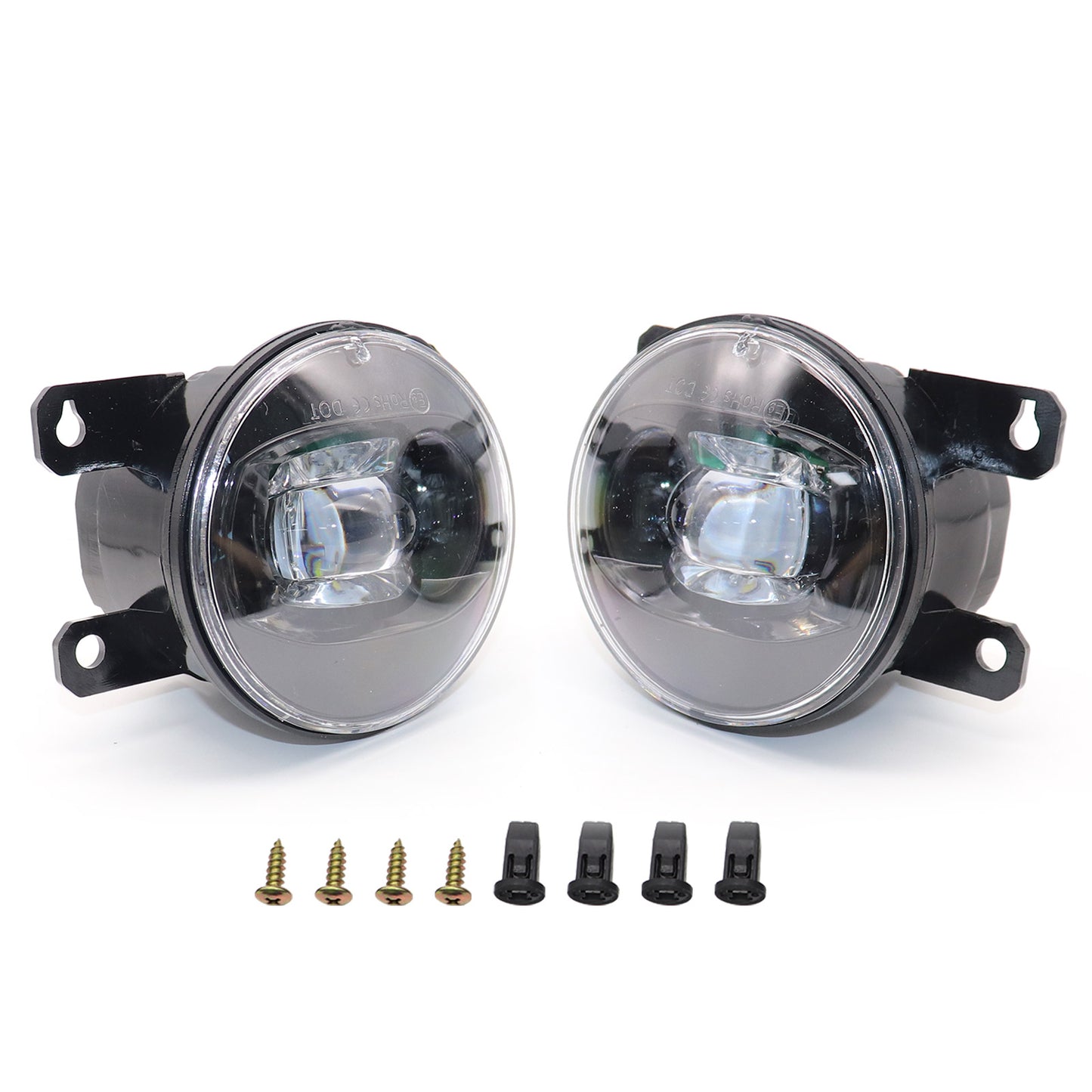 Pair LED Fog Lights Front Bumper Lamp Fit Subaru XV 2013-2020 Impreza 2012-2019