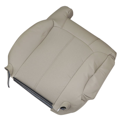 Passenger Top Perforated Leather Seat Cover Tan For 2002 Cadillac Escalade