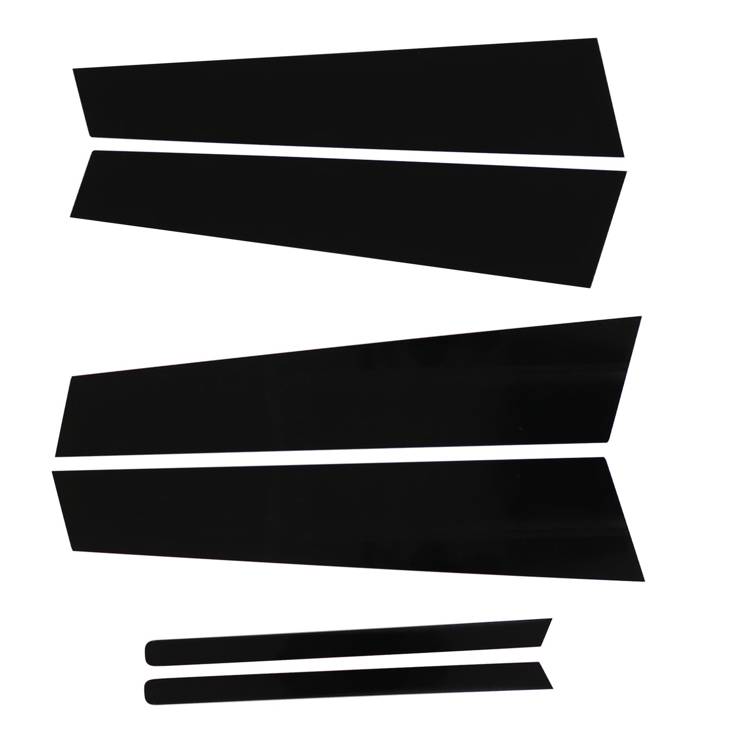 Fits Kia Optima 2011-2015 Glossy Black Door Window Pillar Posts Trim Cover Kit