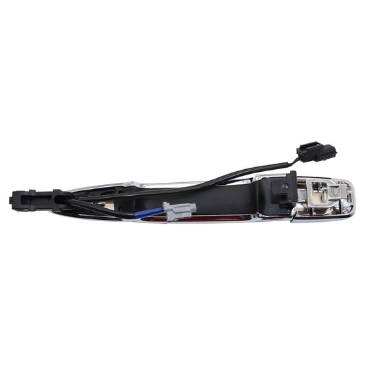 Exterior Door Handle Front Passenger Side Chrome for 2013-2018 Nissan Sentra