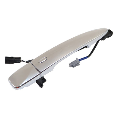 Exterior Door Handle Front Passenger Side Chrome for 2013-2018 Nissan Sentra