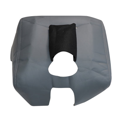 Leather Center Console Lid Armrest Cover For Silverado Sierra 14-18 Dark Gray US