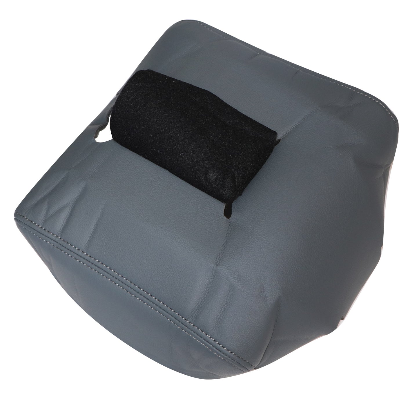 Leather Center Console Lid Armrest Cover For Silverado Sierra 14-18 Dark Gray US