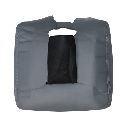 Leather Center Console Lid Armrest Cover For Silverado Sierra 14-18 Dark Gray US