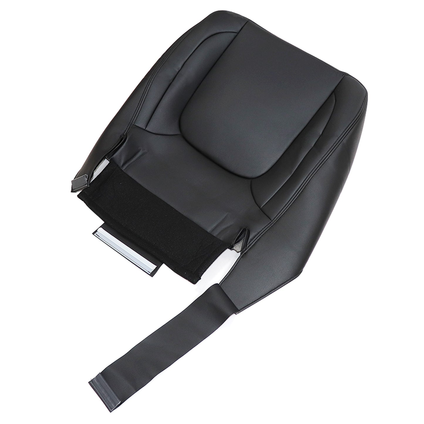 For 2004 2005 Dodge Ram 1500 2500 3500 Passenger Bottom Leather Seat Cover Black