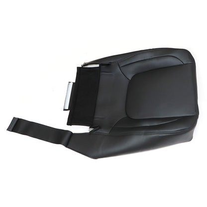 For 2004 2005 Dodge Ram 1500 2500 3500 Passenger Bottom Leather Seat Cover Black