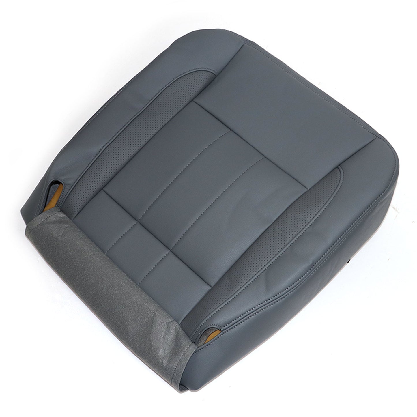 For 2006-09 Dodge Ram 1500 2500 SLT with Leather Seat Cover Driver Bottom Gray