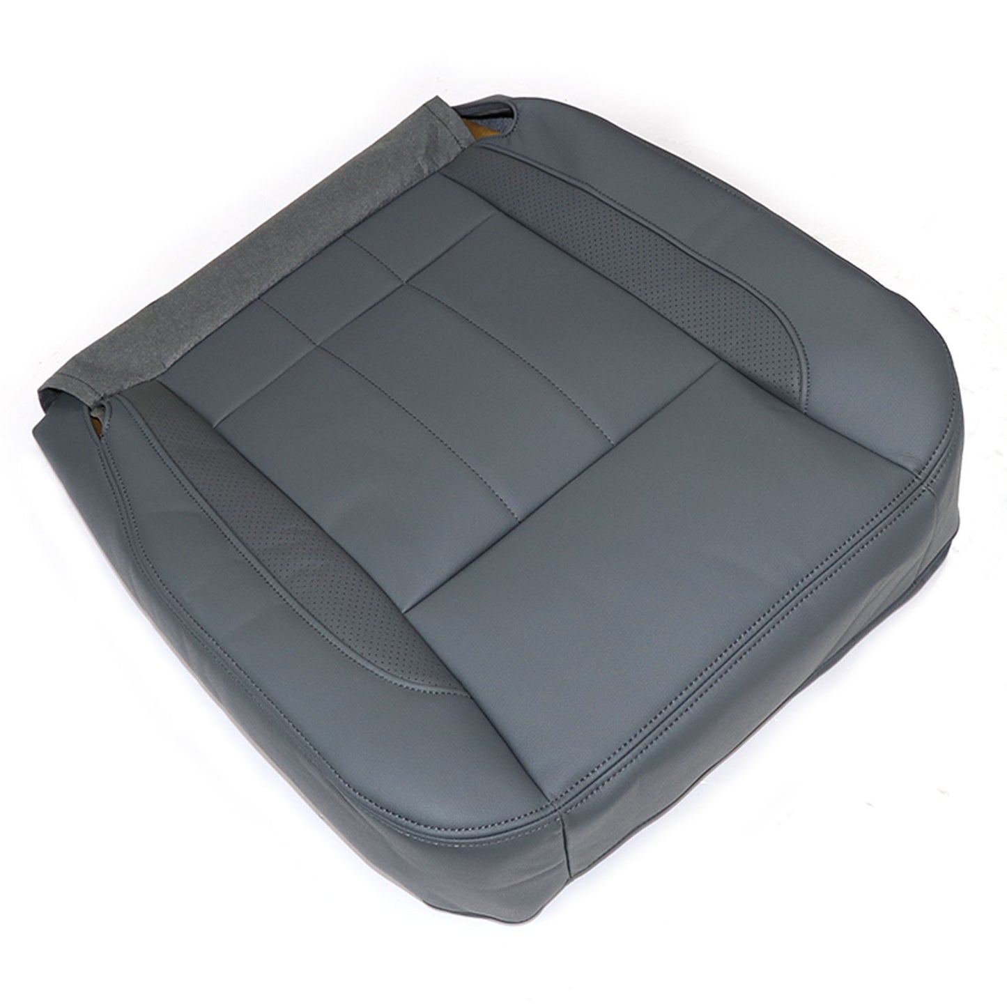 For 2006-09 Dodge Ram 1500 2500 SLT with Leather Seat Cover Driver Bottom Gray