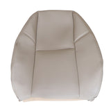 Driver Perforated Top Leather Seat Cover For 2007-2014 Cadillac Escalade Tan