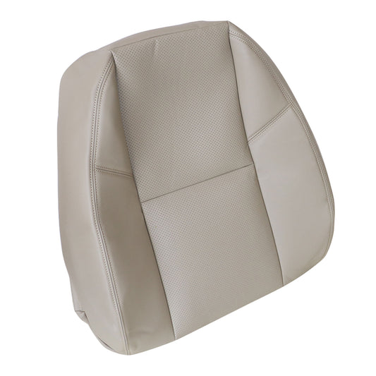 Driver Top Leather PERFORATED Seat Cover Tan For 2007 2008 Cadillac Escalade US