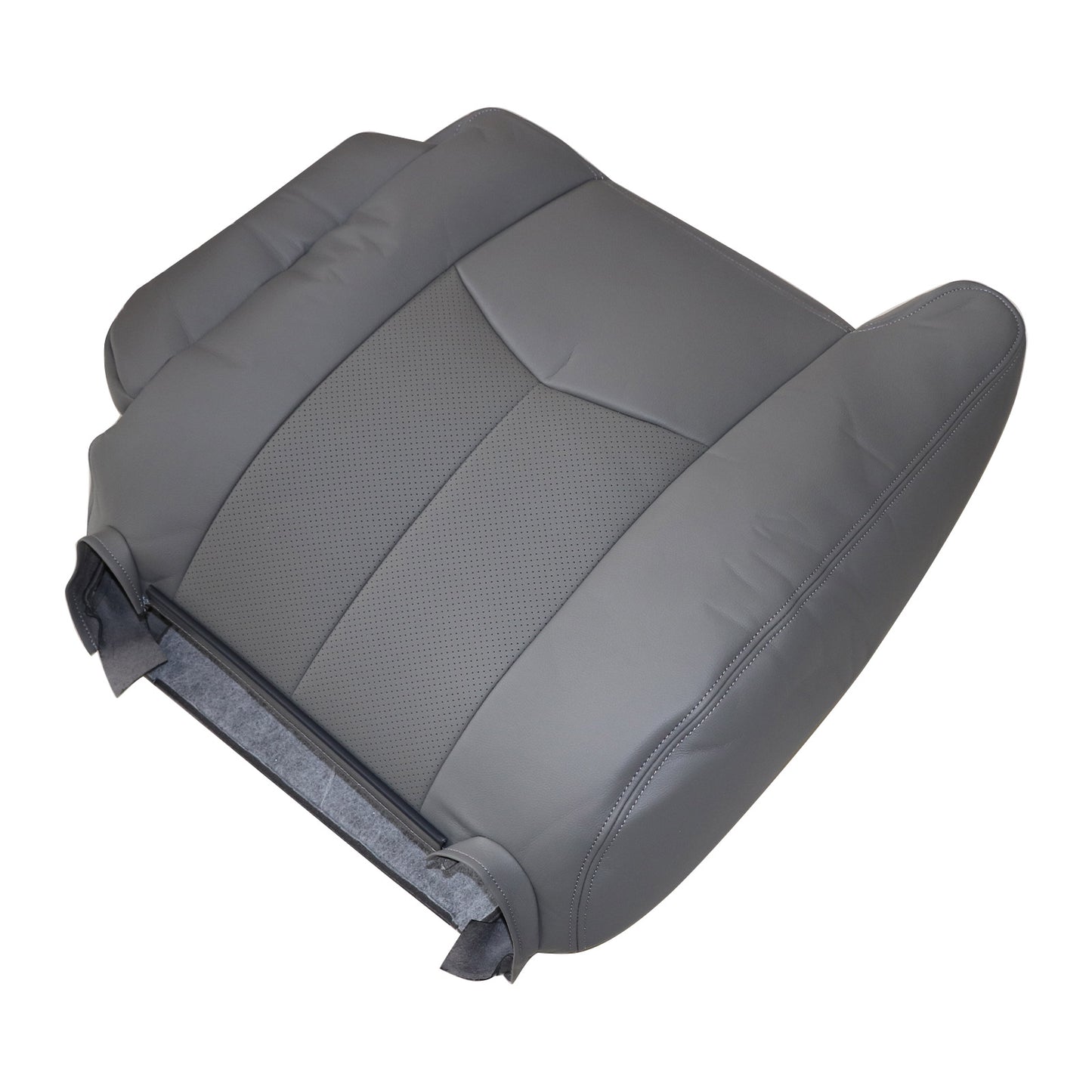 Front Seat Covers Gray For 2003 2004 2005 2006 Cadillac Escalade ESV Replacement