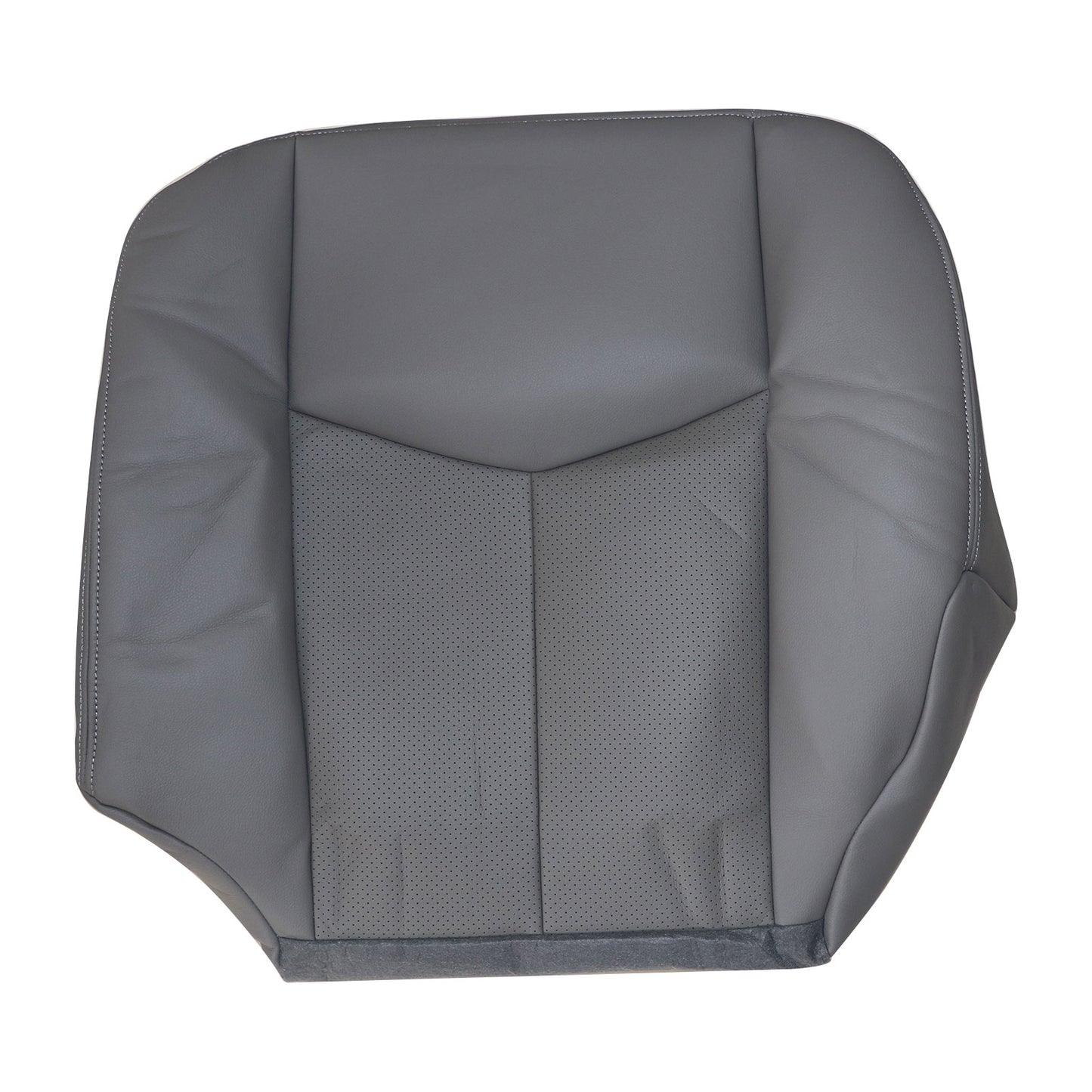 Front Seat Covers Gray For 2003 2004 2005 2006 Cadillac Escalade ESV Replacement