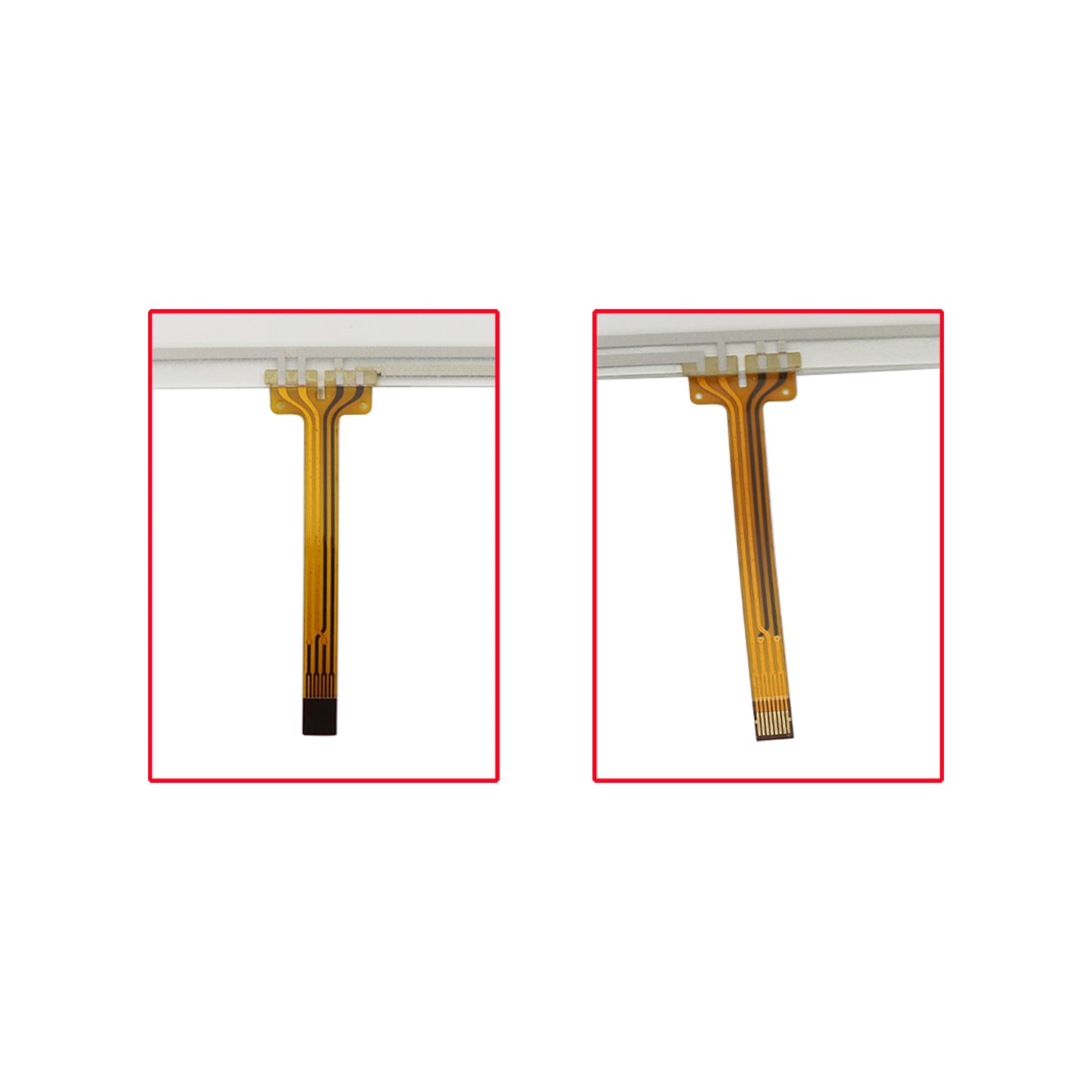 Touch screen Glass Digitizer For TOYOTA Camry 2012 - 2014 Radio 6.1inch 8-pin NEW