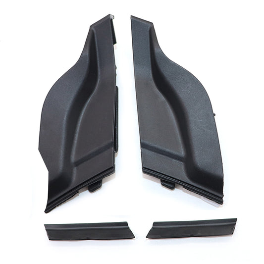 Front Windshield Wiper Side Cowl Extension Cover Trim For 2010-2015 Toyota Prius