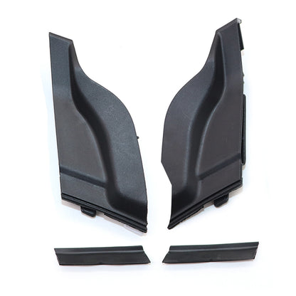 Front Windshield Wiper Side Cowl Extension Cover Trim For 2010-2015 Toyota Prius