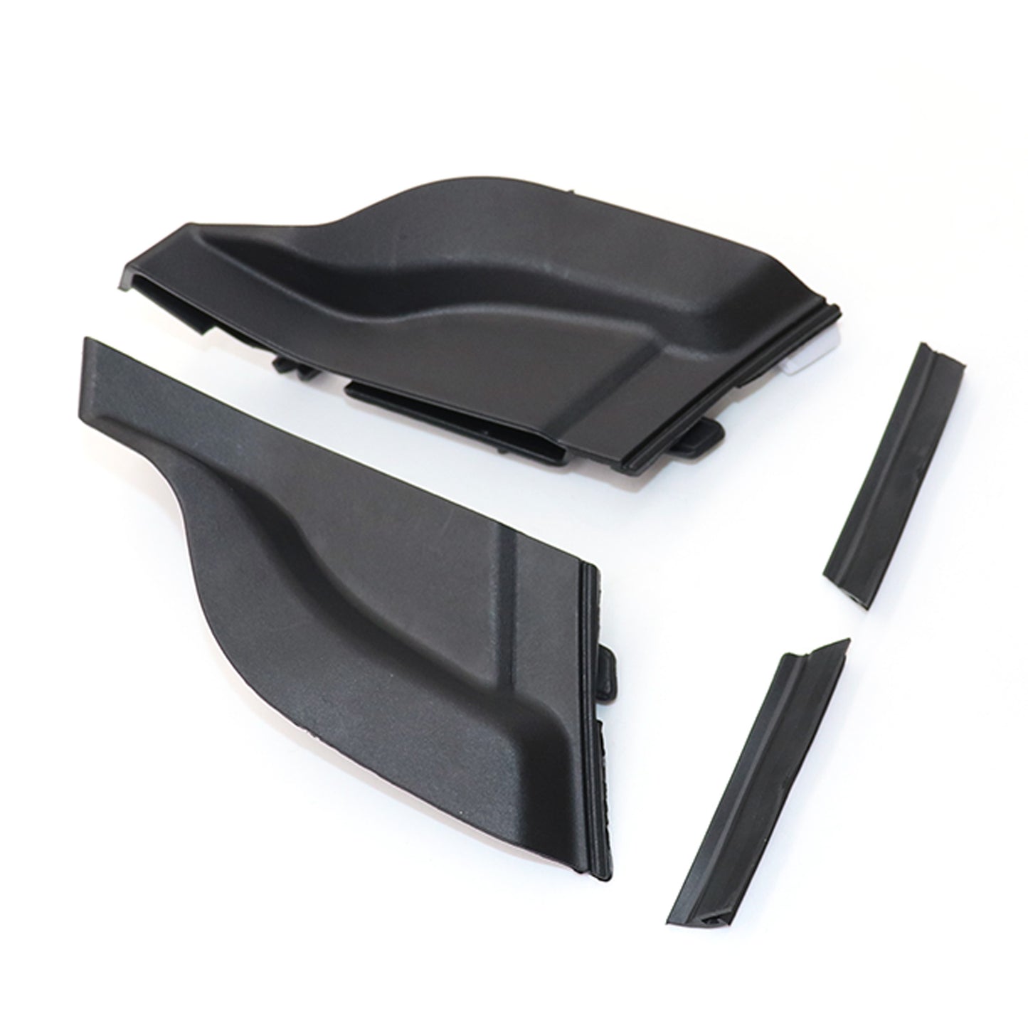 Front Windshield Wiper Side Cowl Extension Cover Trim For 2010-2015 Toyota Prius