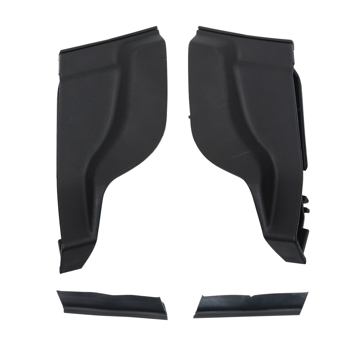 Front Windshield Wiper Side Cowl Extension Cover Trim For 2010-2015 Toyota Prius