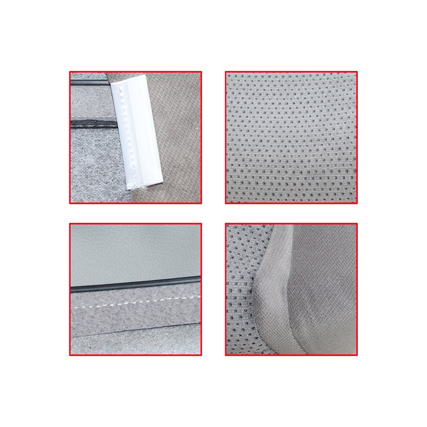 Driver Bottom Cloth Seat Cover Fits 2009 2010 2011 2012-2015 Toyota Tacoma Gray