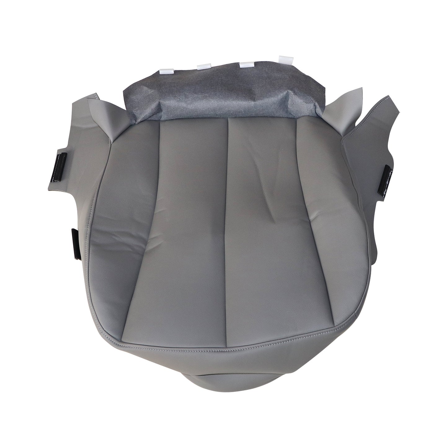 Fits 2007 2008 Toyota Camry Passenger Bottom Synthetic Leather Seat Cover Gray