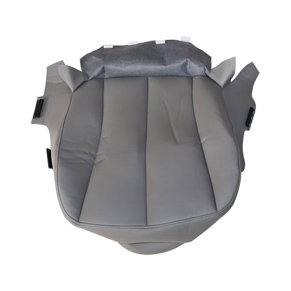 Fits 2007 2008 Toyota Camry Passenger Bottom Synthetic Leather Seat Cover Gray