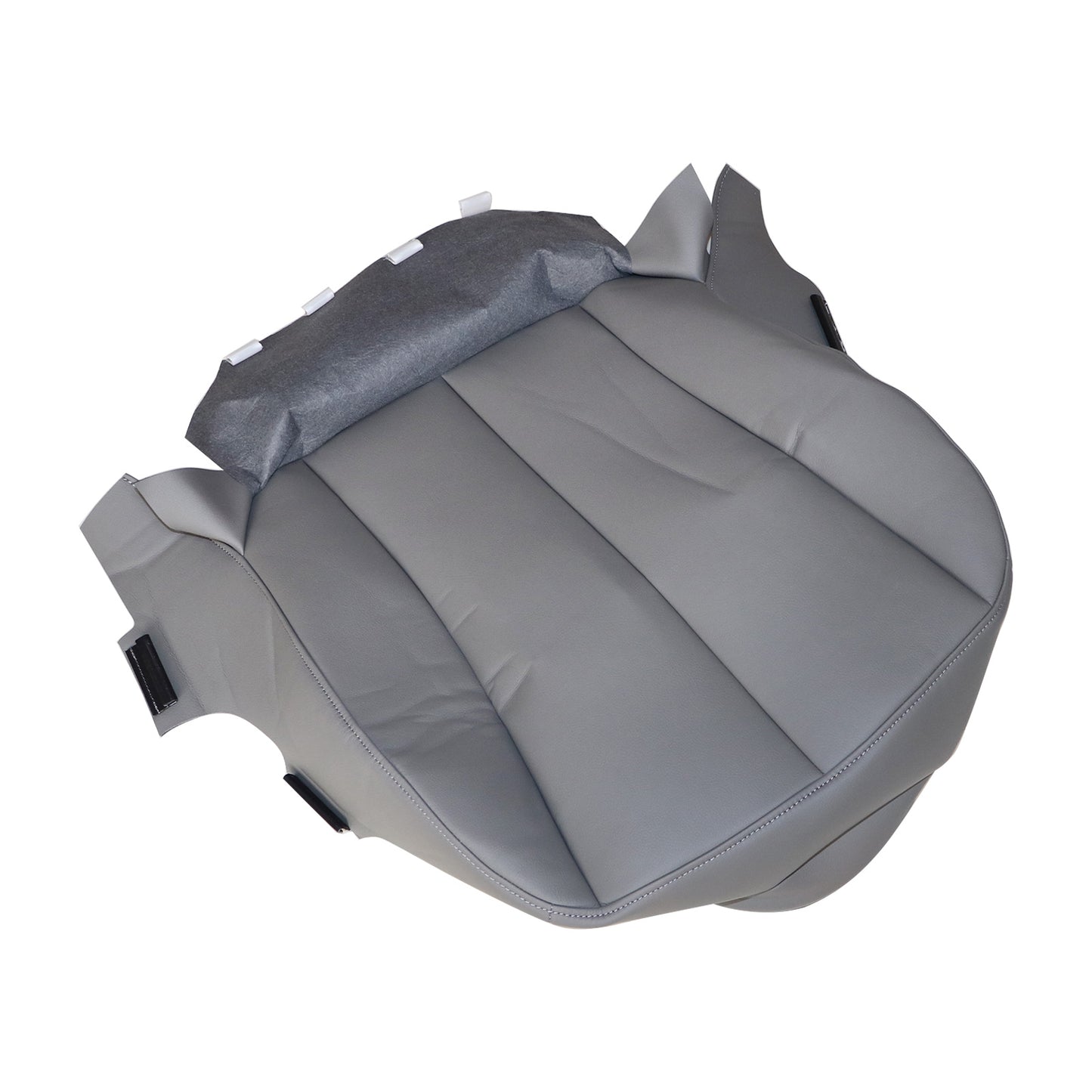 Fits 2007 2008 Toyota Camry Passenger Bottom Synthetic Leather Seat Cover Gray
