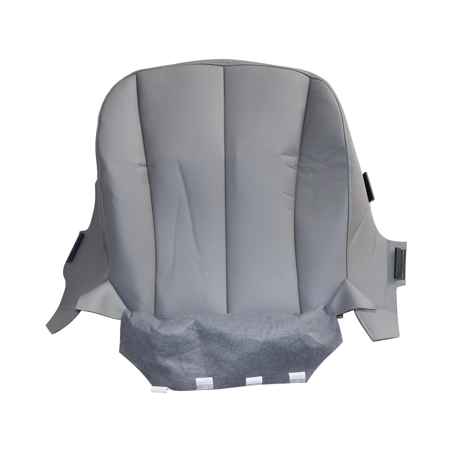Fits 2007 2008 Toyota Camry Passenger Bottom Synthetic Leather Seat Cover Gray