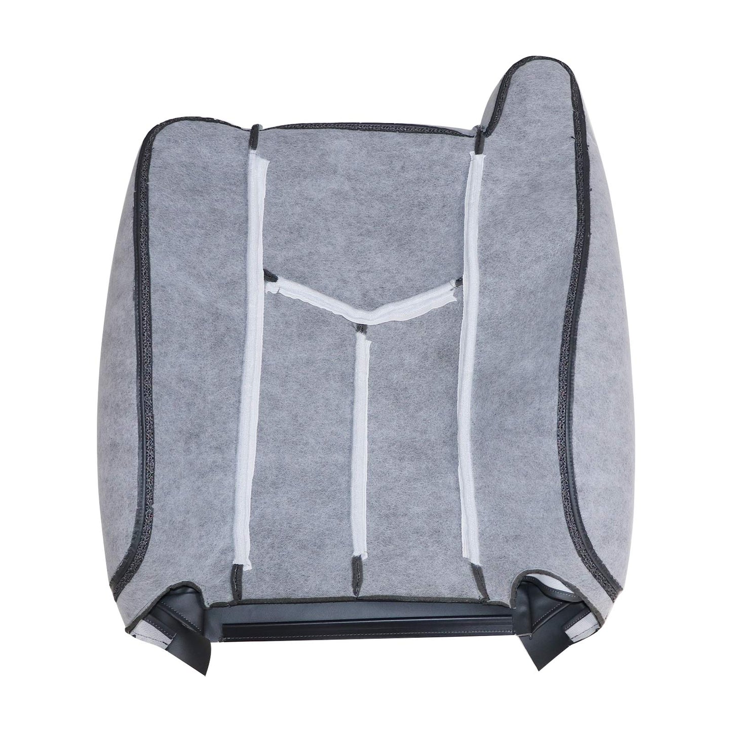 For 2003-07 Chevy Silverado 1500 2500 Passenger Lean Back Cloth Seat Cover Gray