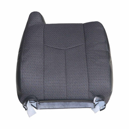 For 2003-07 Chevy Silverado 1500 2500 Passenger Lean Back Cloth Seat Cover Gray