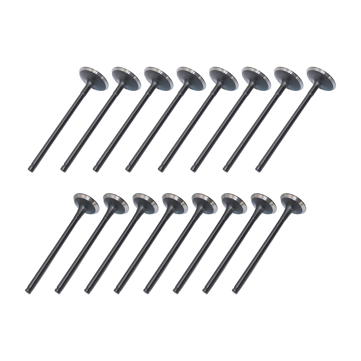 Intake Exhaust Valves for 10-16 Hyundai Santa Fe Sonata Kia Forte Optima 2.0 2.2