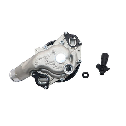 Water Pump w/ Bolts Gaskets Oring Connector for Jaguar Land Rover 3.0L V6 5.0 V8