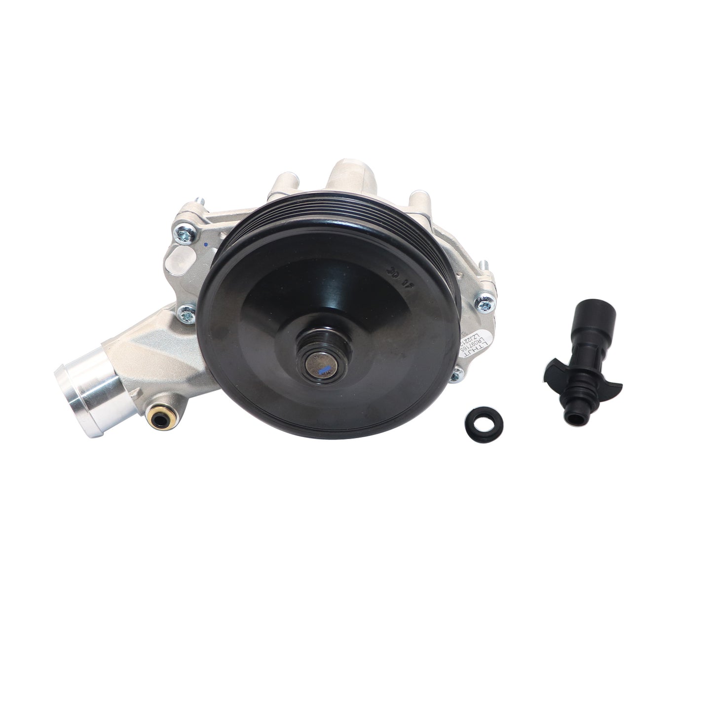 Water Pump w/ Bolts Gaskets Oring Connector for Jaguar Land Rover 3.0L V6 5.0 V8