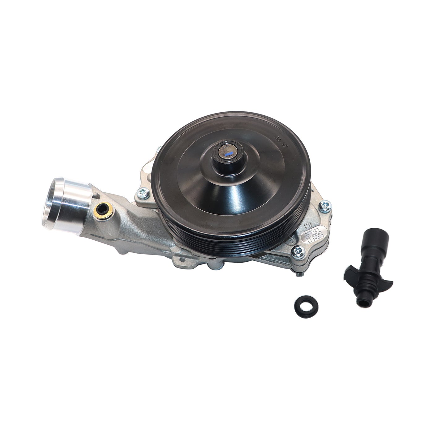Water Pump w/ Bolts Gaskets Oring Connector for Jaguar Land Rover 3.0L V6 5.0 V8