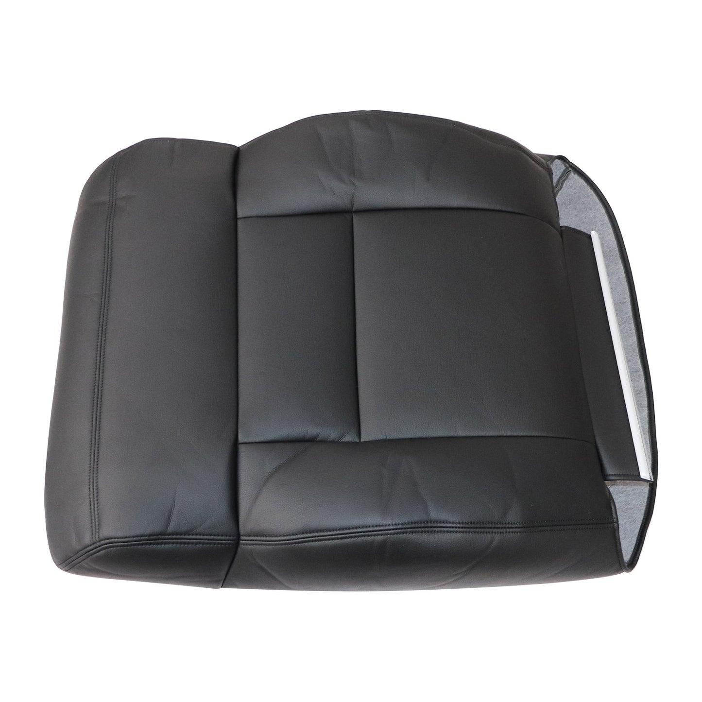 Driver Top Synthetic Leather Seat Cover For 2006 2007 Ford F150 Lariat XLT Black