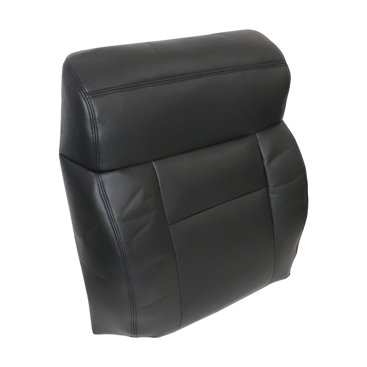 Fits For 2006 2007 Ford F150 Passenger Top Lean Back Leather Seat Cover Black US