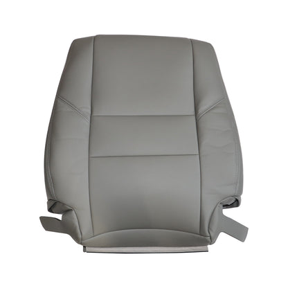 Front Driver Top Replacement Leather Seat Cover Gray For 2000-2004 Toyota Tundra
