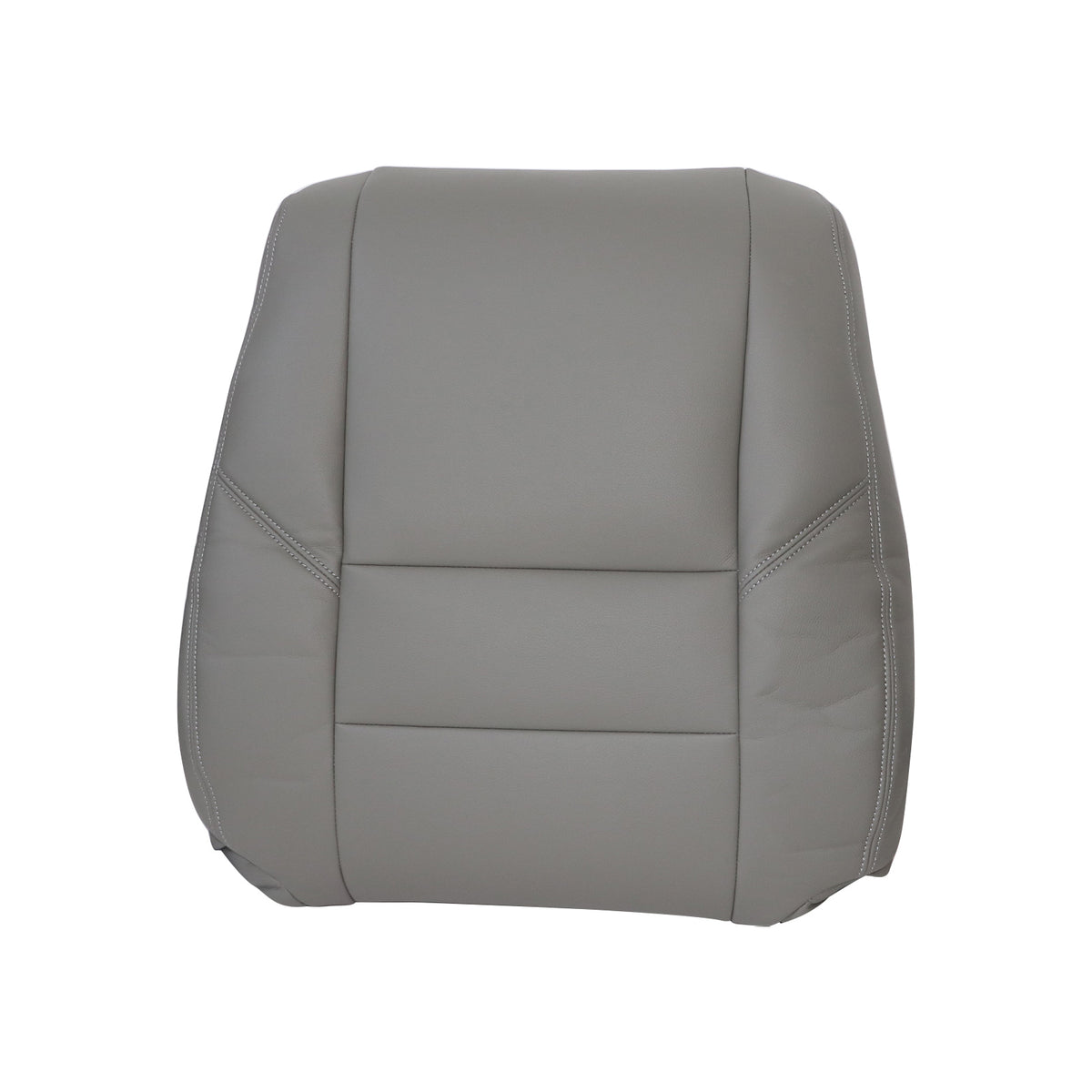 Front Driver Top Replacement Leather Seat Cover Gray For 2000-2004 Toyota Tundra