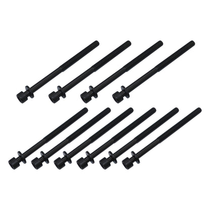 10PCS Head Bolt Kit Fit  11-20 Hyundai Elantra Coupe GT Kia Forte Soul 1.8L 2.0L