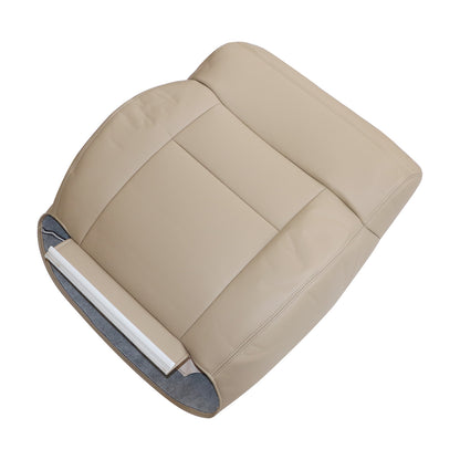 Fits For 2004 2005 2006 Ford F150 Passenger Top Lean Back Leather Seat Cover TAN