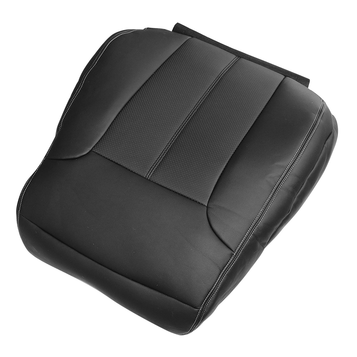 For 2011 2012 2013 2014 2015 2016 Ford F250 Lariat Driver Top Seat Cover Black