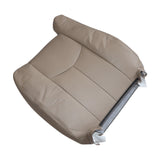 Replacement Driver Top Leather Cover NO Armrest For 2003-2007 GMC Sierra Med Tan
