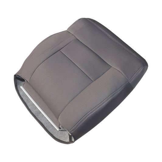Fits 2004-2007 2008 Ford F150 Lariat Driver Top Lean Back Cloth Seat Cover Gray