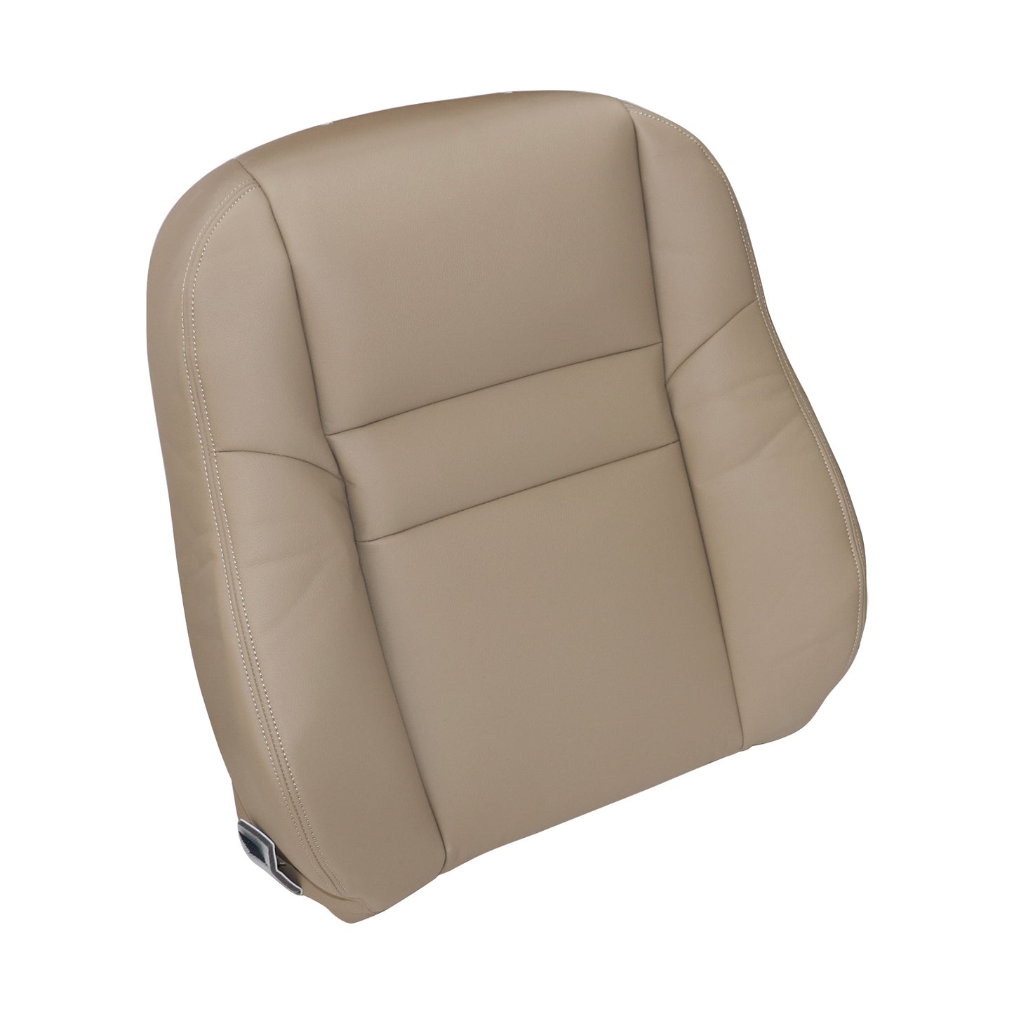 For 2005 2006 Honda Accord 4-Door Leather Passenger Lean Back Seat Cover Tan